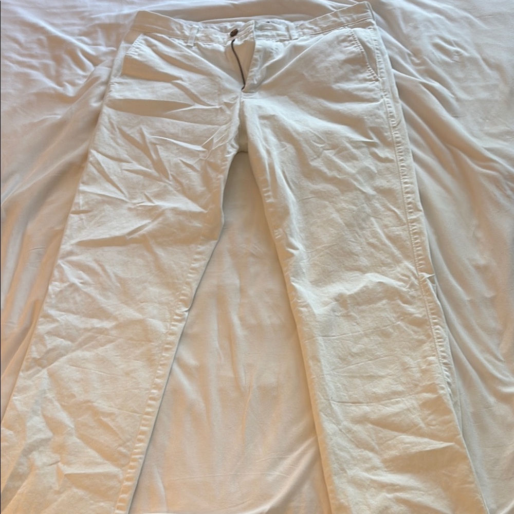 White Khaki Pants